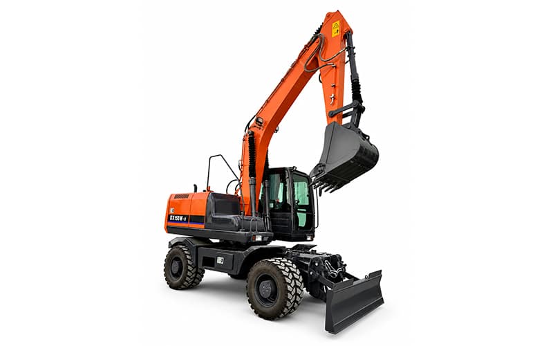 EW150-D 13,52-tonnine ratasekskavaator